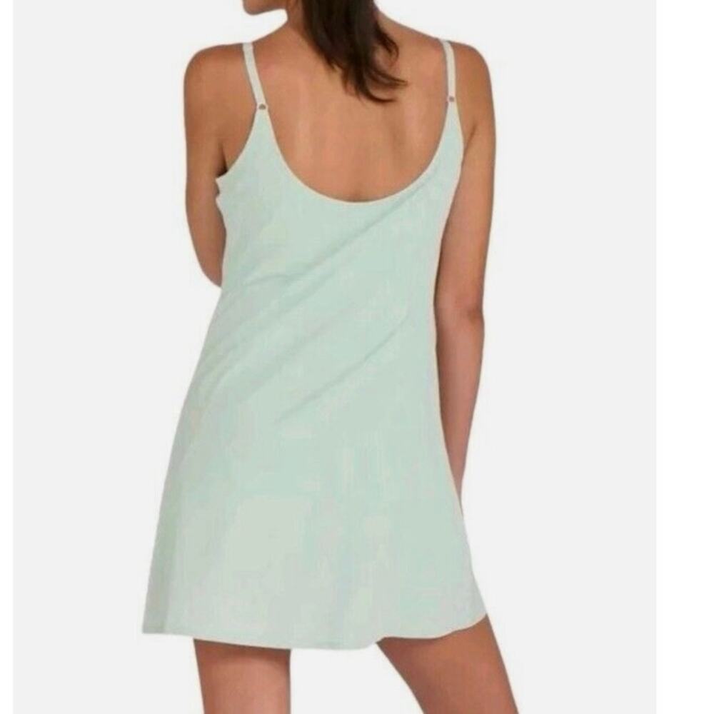 Bad Birdie Core Performance Gold Dress in Mint Green, size L, NWT - Picture 2 of 12